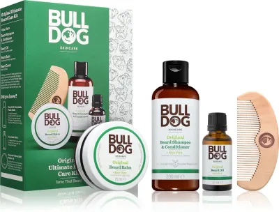Bulldog Original Ultimate Beard Care Kit - Набор для бритья, 1 шт