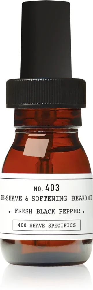 DEPOT 400 SHAVE SPECIFICS NO. 403 PRE-SHAVE & SOFTENING BREAD OIL - Масло перед бритьем, 30 мл