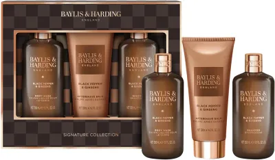 Baylis & Harding Black Pepper & Ginseng - Подарочный набор для тела и лица