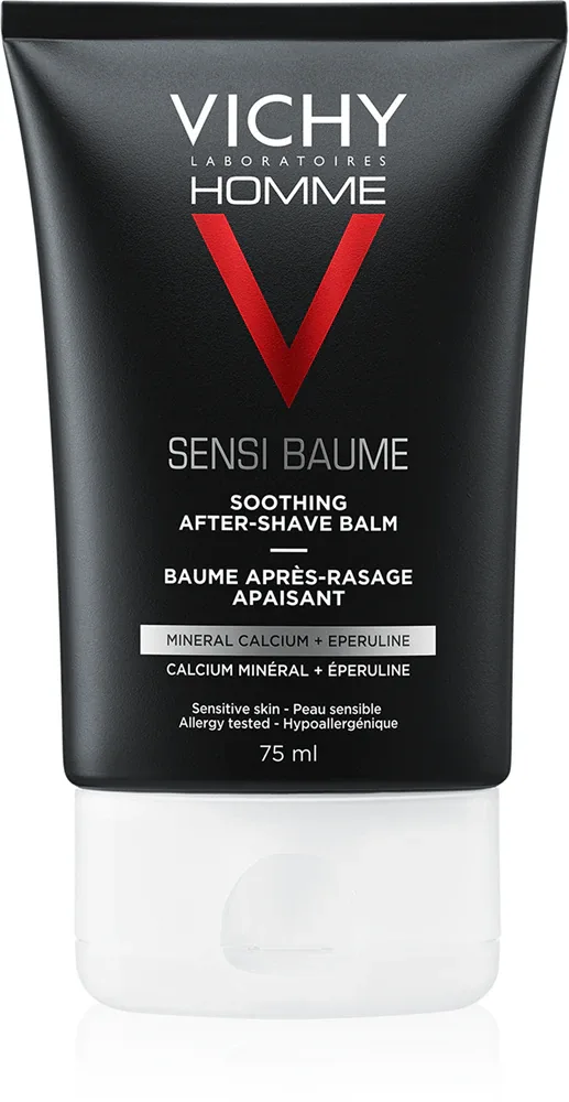 Vichy Homme Sensi-Baume - Бальзам после бритья для чувствительной кожи, 75 мл