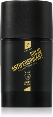 Angry Beards Ryan Run Solid Antiperspirant - Антиперспирант в стике для мужчин, 50 мл