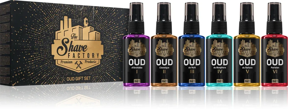 The Shave Factory OUD GIFT SET - вода после бритья, 6 мл