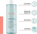 Avene Cleanance - Мицеллярная вода для жирной и комбинированной кожи, 400 мл — фото 3