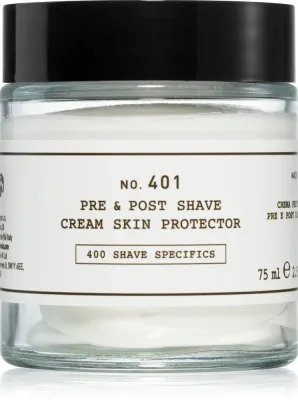 DEPOT 400 SHAVE SPECIFICS NO. 401 PRE & POST SHAVE CREAM SKIN PROTECTOR - Защитный крем после бритья, 75 мл