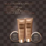 Baylis & Harding Black Pepper & Ginseng - Подарочный набор в жестяной коробке для мужчин — фото 2