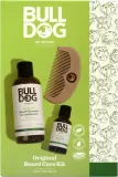 Bulldog Original Beard Care Kit - Подарочный набор для мужчин из персикового дерева 10,4 см, 3 шт — фото 1