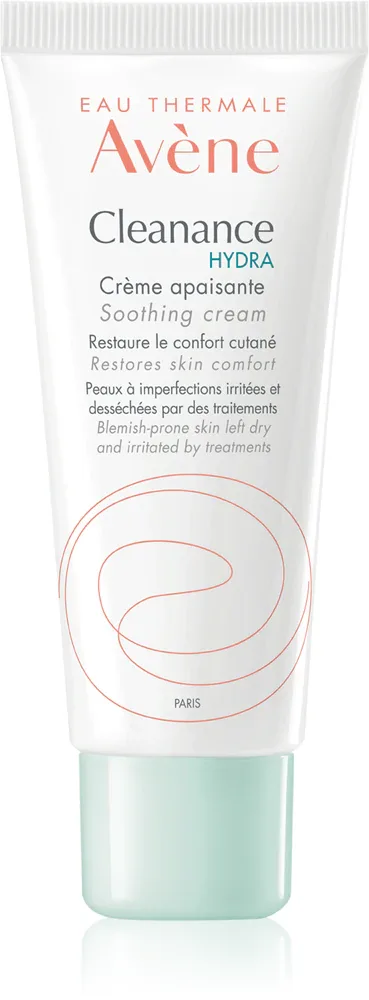 Avene Cleanance Hydra Soothing Cream - Увлажняющий успокаивающий крем для лица, 40 мл