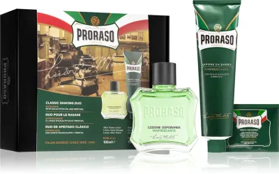 Proraso Set Shaving Duo - Набор для бритья для мужчин Refreshing Refreshing, 2 шт