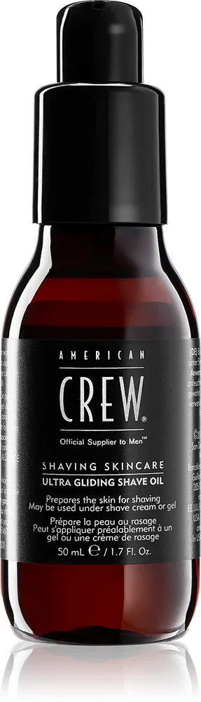 American Crew Shave & Beard Ultra Gliding Shave Oil - смягчающее масло для бороды, 50 мл