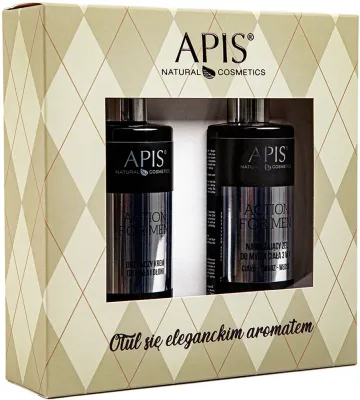 Apis Natural Cosmetics Action For Men - Подарочный набор для мужчин, 2 шт