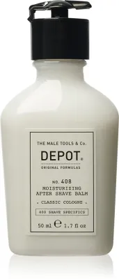 DEPOT 400 SHAVE SPECIFICS NO. 408 MOISTURIZING AFTER SHAVE BALM - Бальзам после бритья, Classic Cologne 50 мл