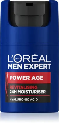L’Oreal Paris Men Expert Power Age - Восстанавливающий крем с гиалуроновой кислотой, 50 мл, 50 мл (LOR08984)