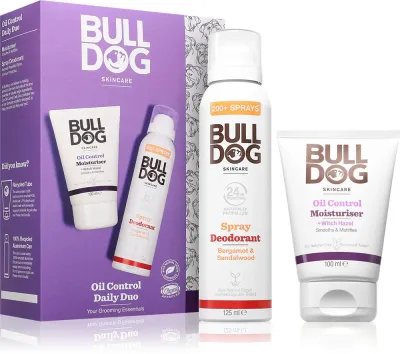 Bulldog Oil Control Daily Duo - Подарочный набор для мужчин