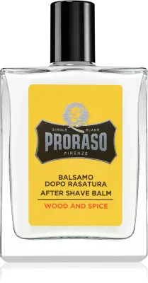 Proraso Wood and Spice - Увлажняющий бальзам после бритья, 100 мл