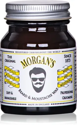 Воск для бороды Morgan's Beard and Moustace Wax Soft and Manageable для усов, моделирующий, 50 г