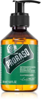Шампунь для бороды Proraso Green с ароматом эвкалипта и ментола, 200 мл