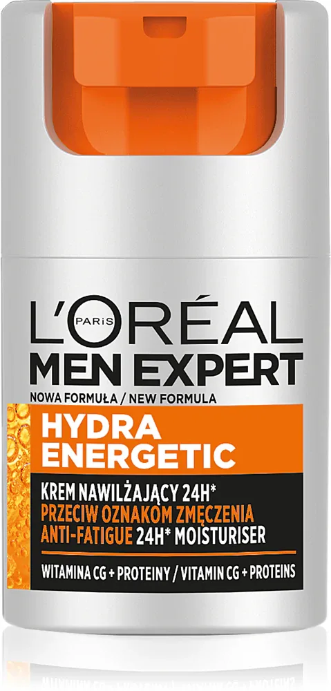 L’Oreal Paris Men Expert Hydra Energetic - Увлажняющий крем для уставшей кожи, 50 мл
