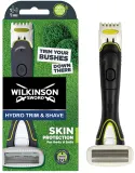 Триммер-бритва Wilkinson Sword Hydro Trim and Shave Skin Protection For Body and Balls электрическая, для сухого и влажного бритья тела и интимных зон, на батарейках, 1 шт — фото 2