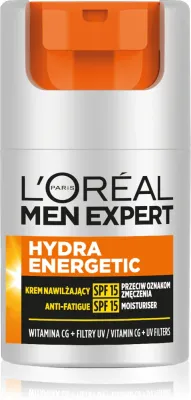 L’Oreal Paris Men Expert Hydra Energetic - Увлажняющий крем для лица для уставшей кожи SPF 15, 50 мл