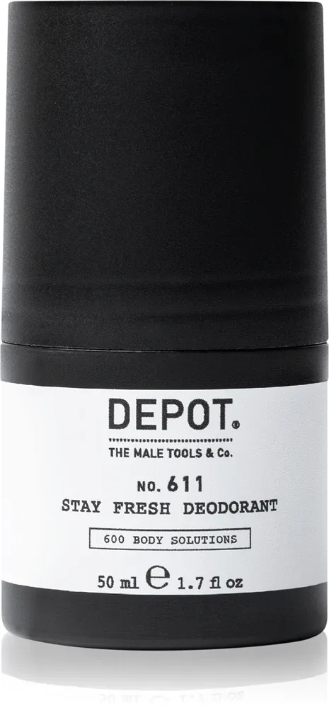DEPOT 600 BODY SOLUTIONS No. 611 STAY FRESH DEODORANT - Дезодорант, 50 мл