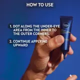 NIVEA MEN Hyaluron - Крем для глаз от мешков и морщин для мужчин, 15 мл — фото 4