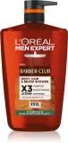 L’Oreal Paris Men Expert Barber Club - Гель для умывания бороды, лица и волос, 1000 мл — фото 1