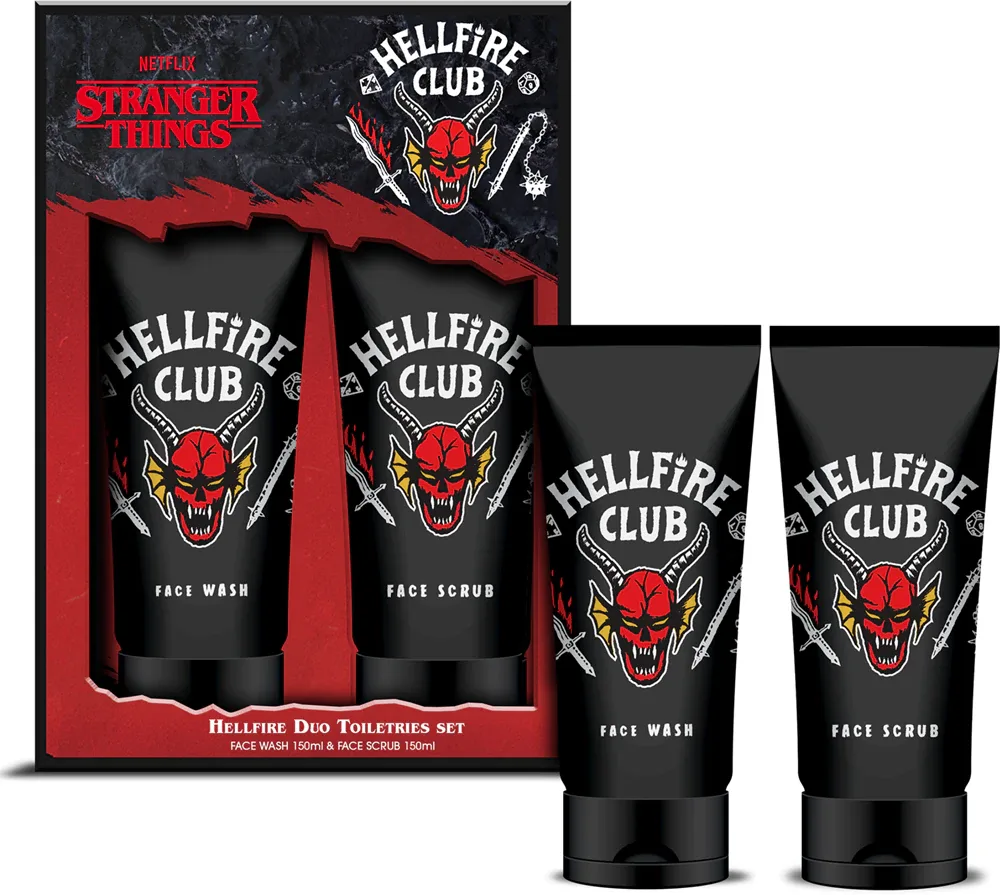 Corsair Stranger Things Hellfire Club - Подарочный набор для лица, 2 шт