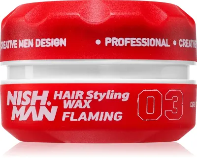 Nish Man Flaming 03 - Воск для стайлинга, 150 мл