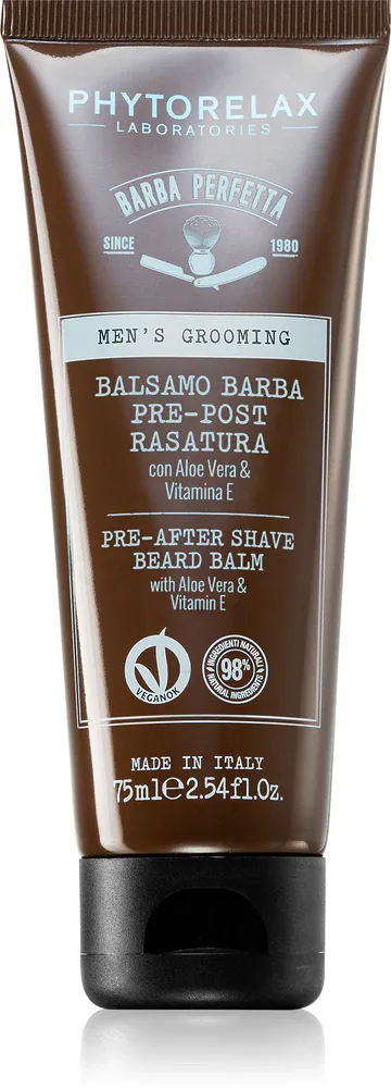 Phytorelax Laboratories Men's Grooming Barba Perfetta - Бальзам для бороды, 75 мл