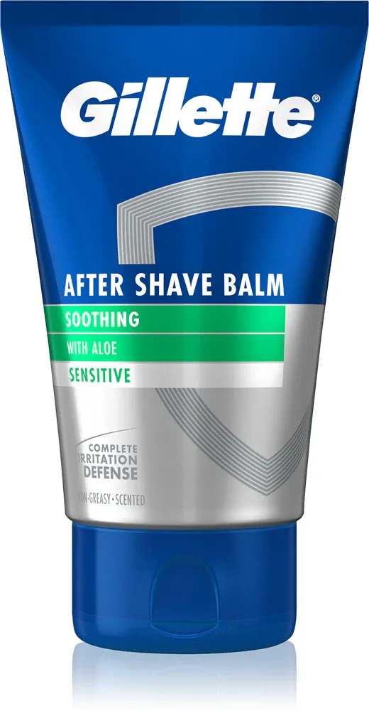 Gillette Sensitive - крем после бритья Aloe Vera, 100 мл