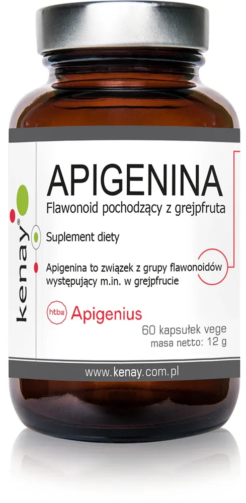 Добавка к пище Kenay Apigenina Flawonoid pochodzacy z Grejpfruta, 60 капсул