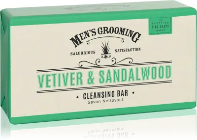 Scottish Fine Soaps Men’s Grooming Vetiver & Sandalwood - Гель для душа для мужчин, 220 г