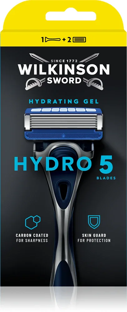 Wilkinson Sword Hydro5 - Бритва + запасные головки 2 шт