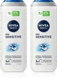 NIVEA MEN Sensitive - Гель для душа для тела и волос в удобной упаковке, 2 мл — фото 1