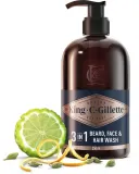 Gillette King C. Beard & Face Wash - Шампунь для бороды, 350 мл — фото 6