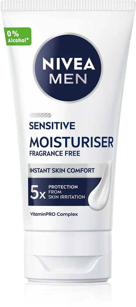 Крем для лица NIVEA MEN Sensitive увлажняющий, для мужской кожи, 75 мл