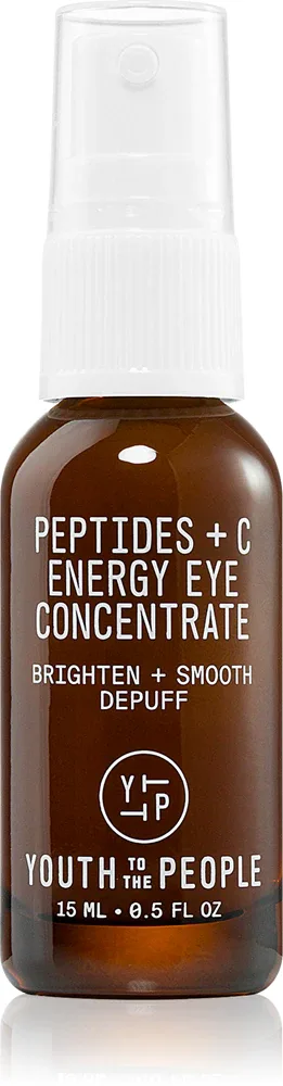 Youth To The People Energy Peptides + C Eye Concentrate - концентрированная сыворотка для области вокруг глаз с витамином C, 15 мл