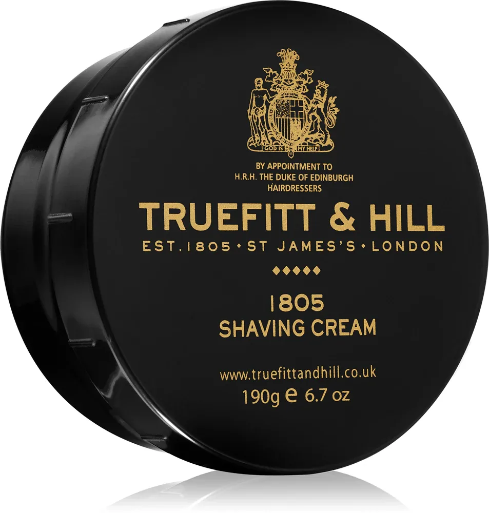 Truefitt & Hill 1805 Shave Cream Bowl - крем для бритья, 190 г
