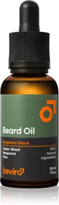 Масло для бороды Beviro Bergamia Wood смягчающее, против пушистости, 30 мл