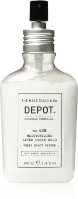 DEPOT 400 SHAVE SPECIFICS NO. 408 MOISTURIZING AFTER SHAVE BALM - Увлажняющий бальзам после бритья Fresh Black Pepper, 100 мл