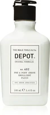 DEPOT 400 SHAVE SPECIFICS NO. 402 PRE & POST SHAVE EMOLLIENT FLUID - бальзам после бритья