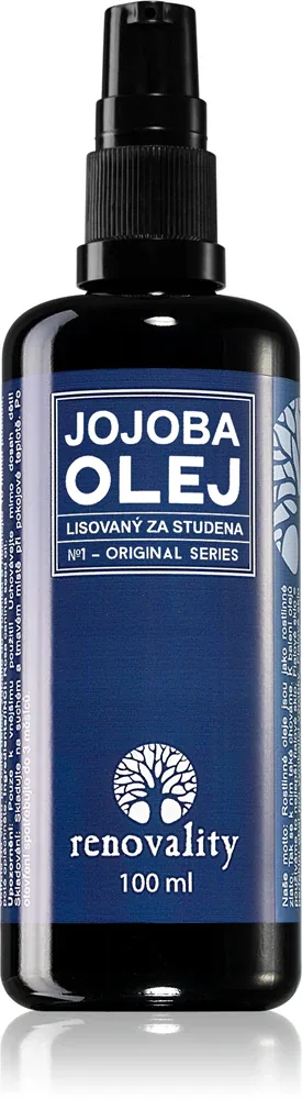 Масло жожоба для лица Renovality Original Series холодного отжима, 100 мл