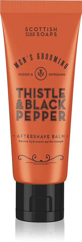 Бальзам после бритья Scottish Fine Soaps Thistle Black Pepper с алоэ вера и витамином E, 75 мл