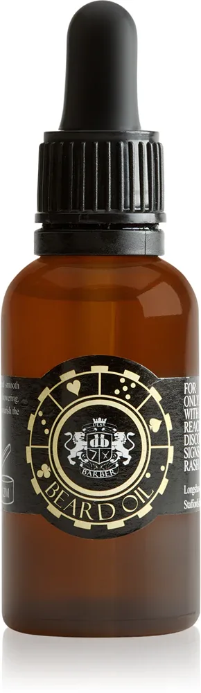Масло для бороды Dear Barber Beard Oil с аргановым и миндальным маслом, 30 мл