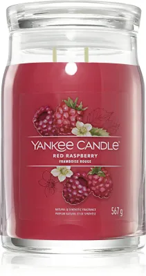 Yankee Candle Red Raspberry - Ароматическая свеча Signature, Signature 567 г