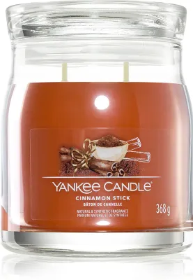 Yankee Candle Cinnamon Stick - Ароматическая свеча Signature, Signature 368 г