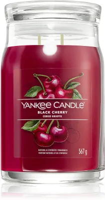Yankee Candle Black Cherry - Ароматическая свеча Signature, Signature 567 г