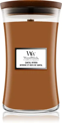 Woodwick Santal Myrrh - Ароматическая свеча