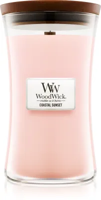 Woodwick Coastal Sunset - Ароматическая свеча с деревянным фитилем, с деревянным фитилем 609 г