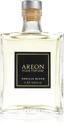 Areon Home Black Vanilla Black - Ароматический диффузор с наполнителем, 1000 мл
